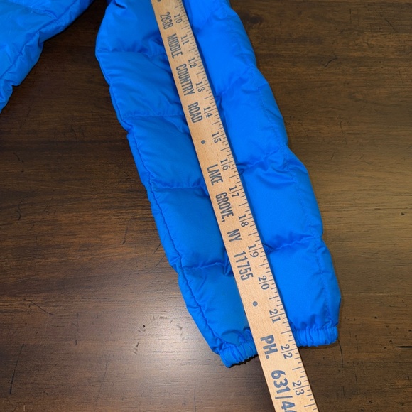 Marmot Boys Blue Full Zip Jacket Size XL 70% Duck Down Insulated - Picture 14 of 14